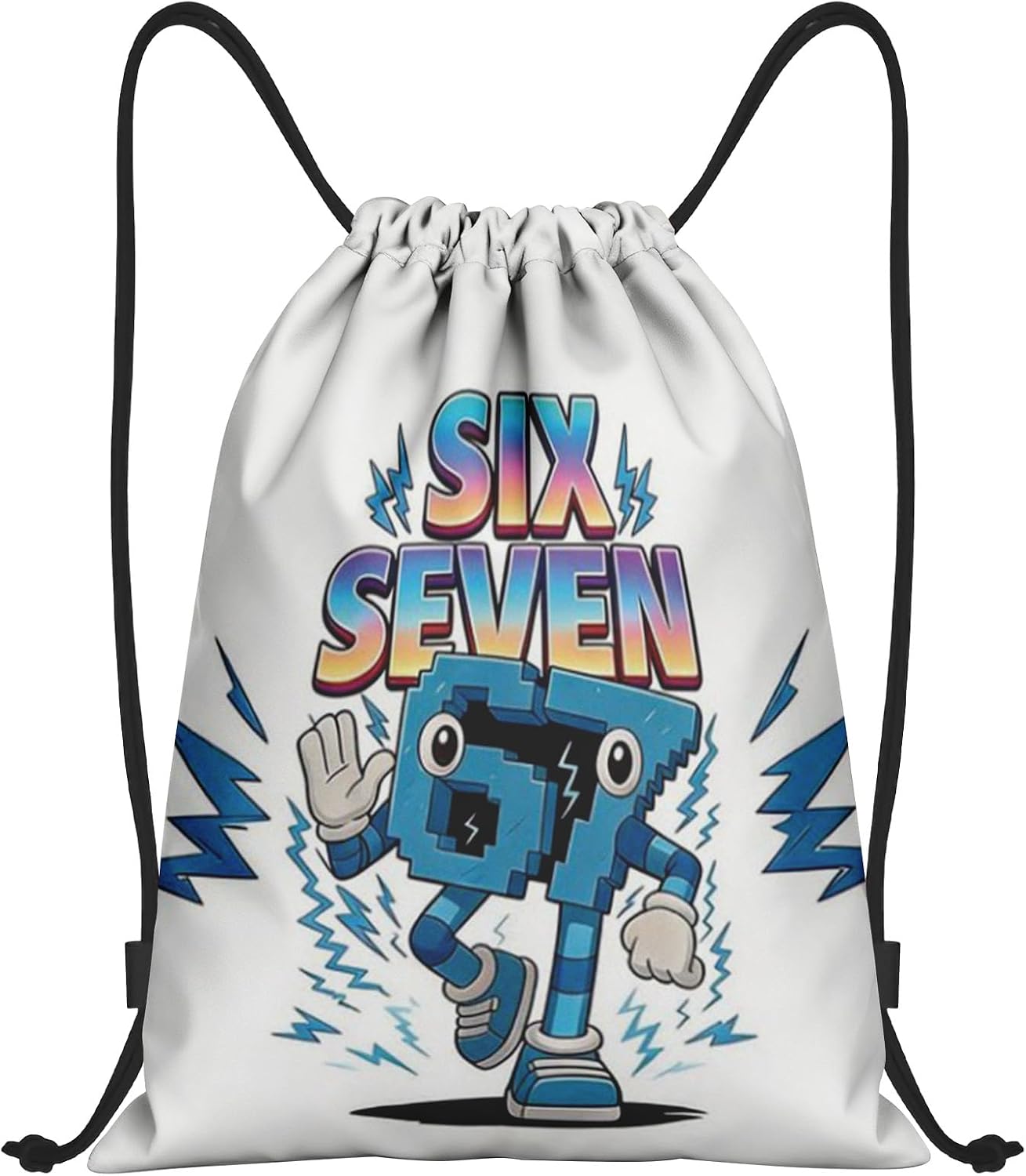 Sac de sport à cordon — en polyester, format léger