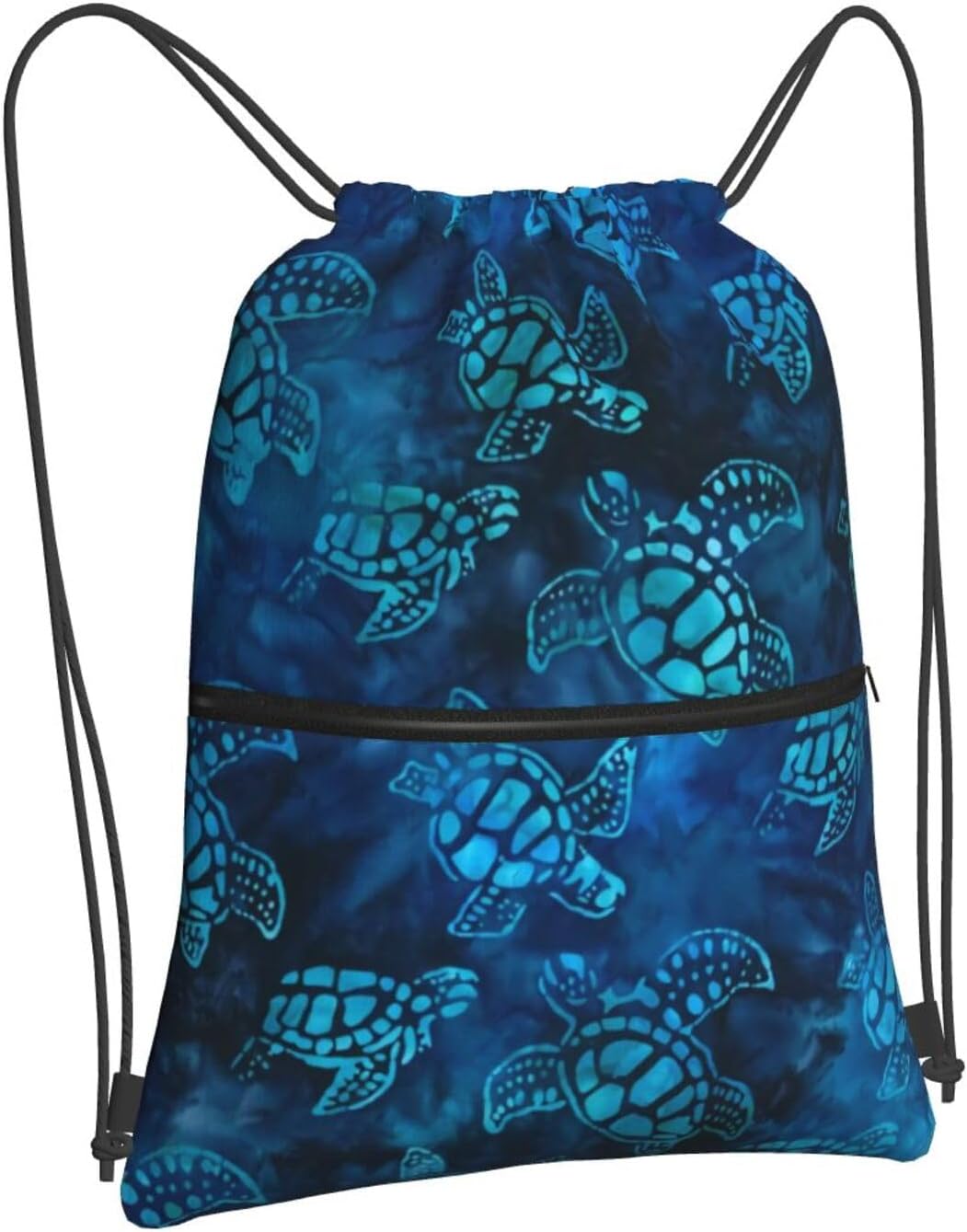 Sac de sport à cordon: fermeture zippée, réglable, résistant à l'eau