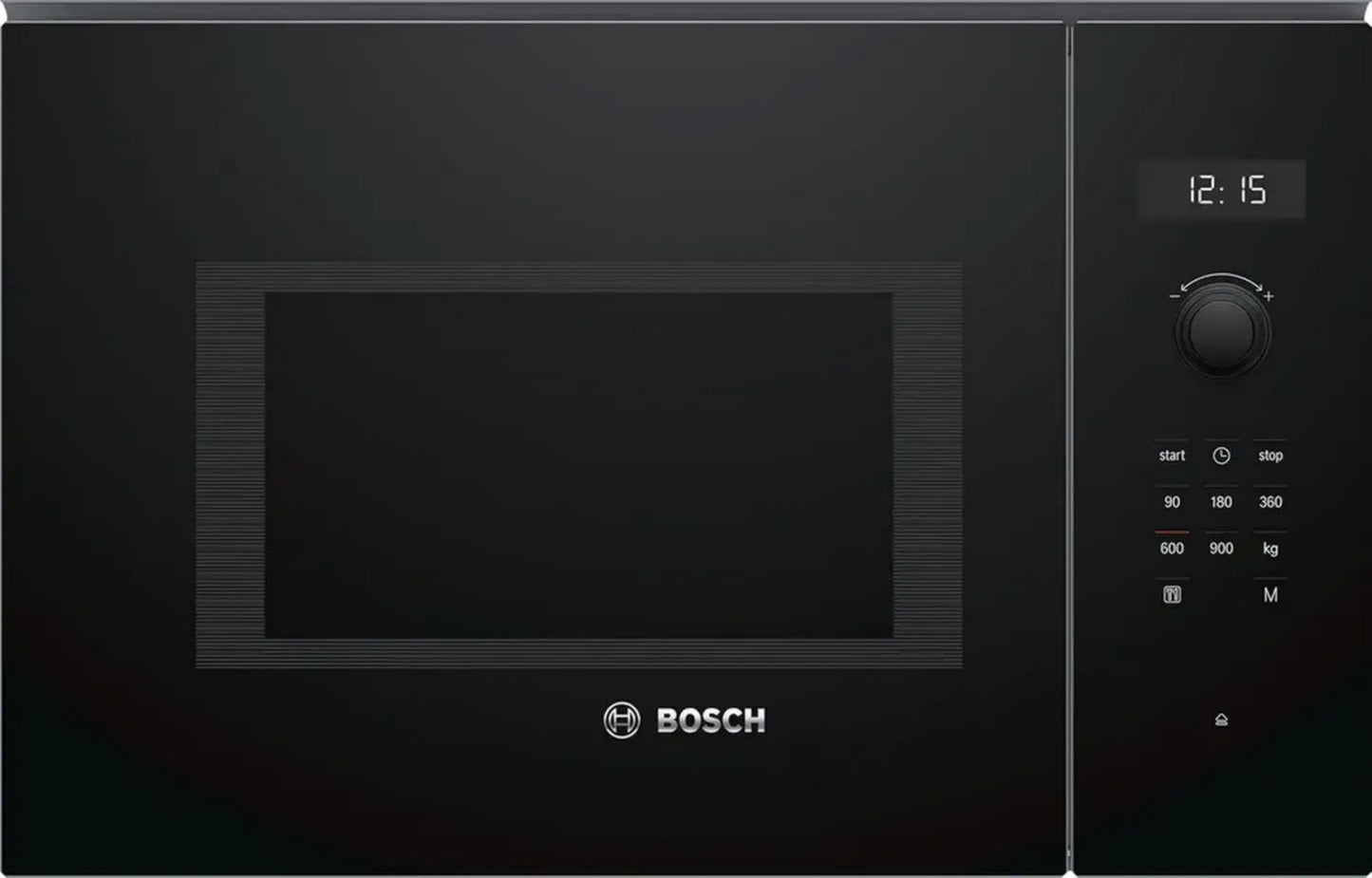 Micro-ondes Intégrable Bosch Série 6, 25L, 59x38 cm, Noir