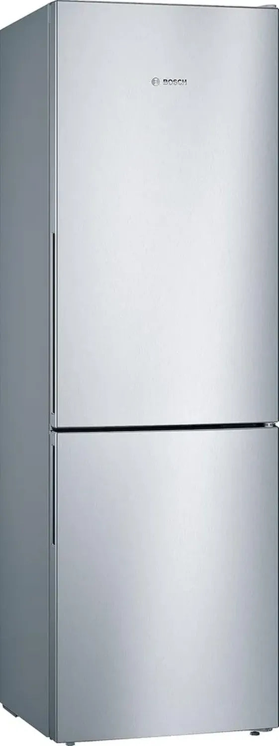 Réfrigérateur Congélateur Bosch Série 4, 214/94 L, 186x60 cm, Inox, Pose Libre