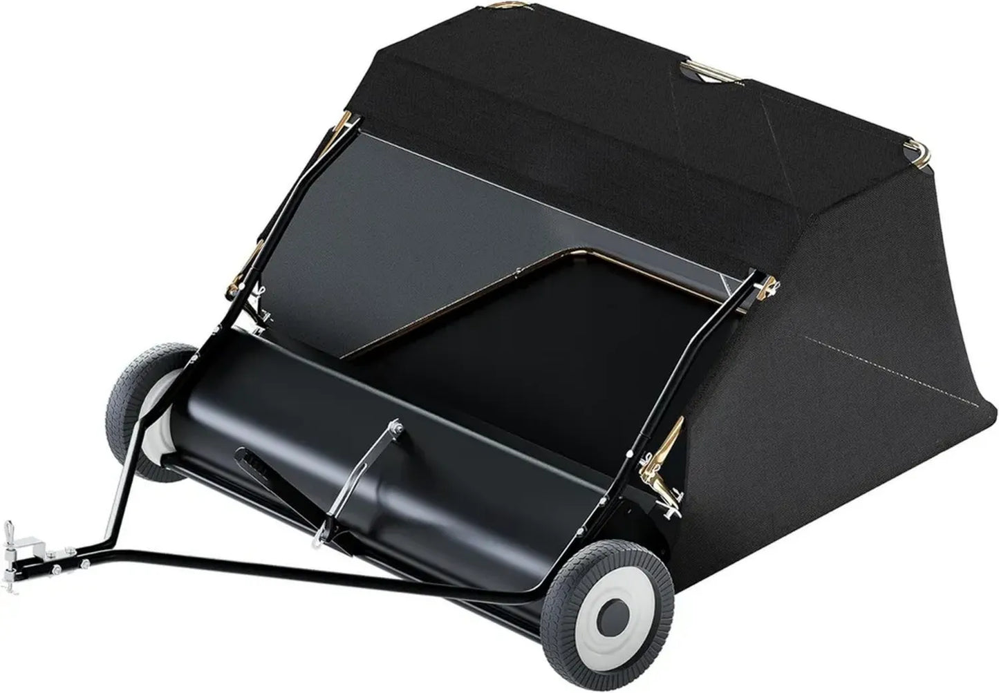 Balayeuse à Gazon Wiltec 120 cm pour Tondeuse Autoportée, Capacité 415 L