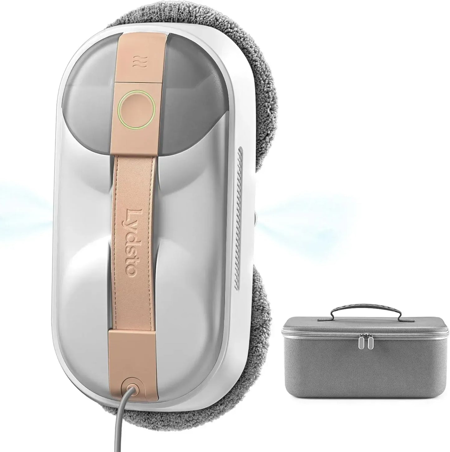 Robot Lave-Vitre Lydsto WL09, Nettoyage Automatique avec Pulvérisation Ultrasonore, 6000Pa, Télécommande, Système de Sécurité Renforcé, Accessoires Inclus