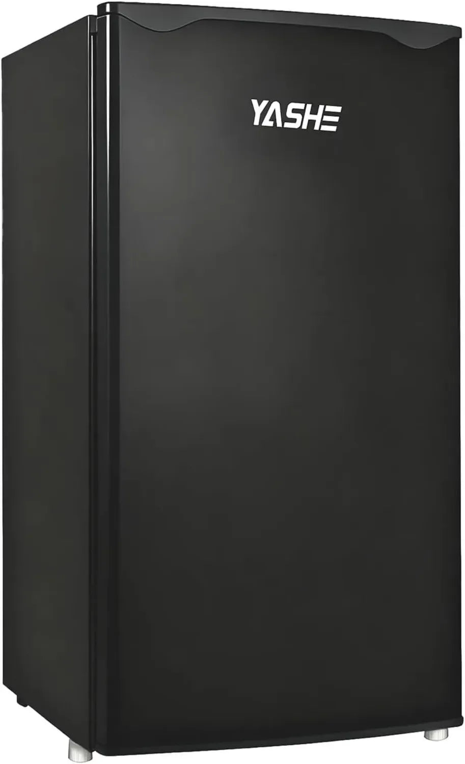 Mini Réfrigérateur 92L avec Congélateur, Design Compact et Économe en Énergie, Silencieux, Porte Réversible, Idéal pour Chambre, Bureau et Cuisine, Noir
