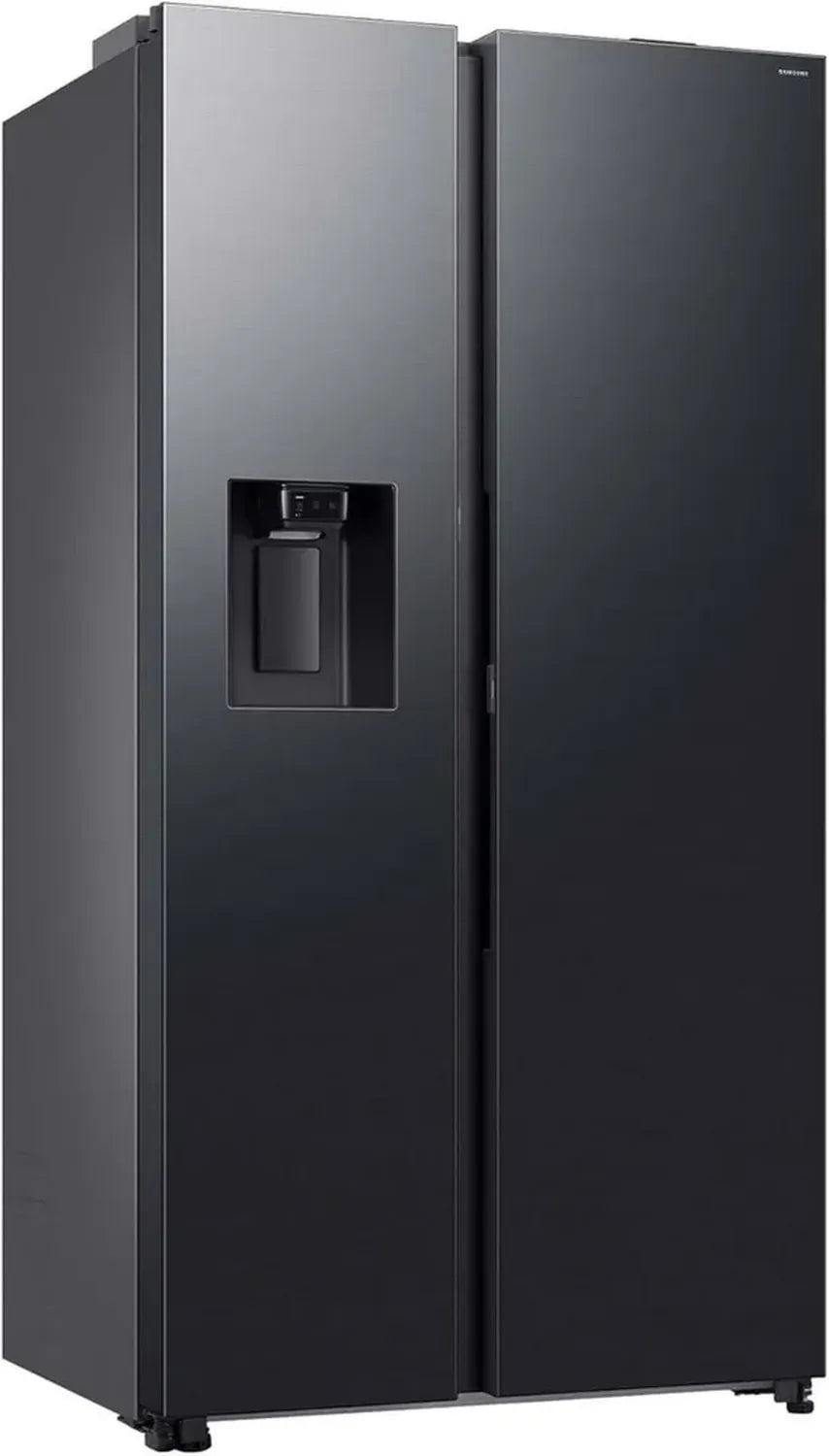 Réfrigérateur-Congélateur Américain Samsung RS80 AI, 634L, 178 cm, Acier Noir, Side-by-Side