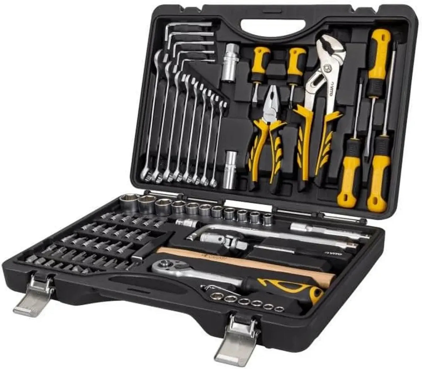 Coffret à Outils VITO 84 Pièces en Chrome Vanadium avec Douilles Incluses