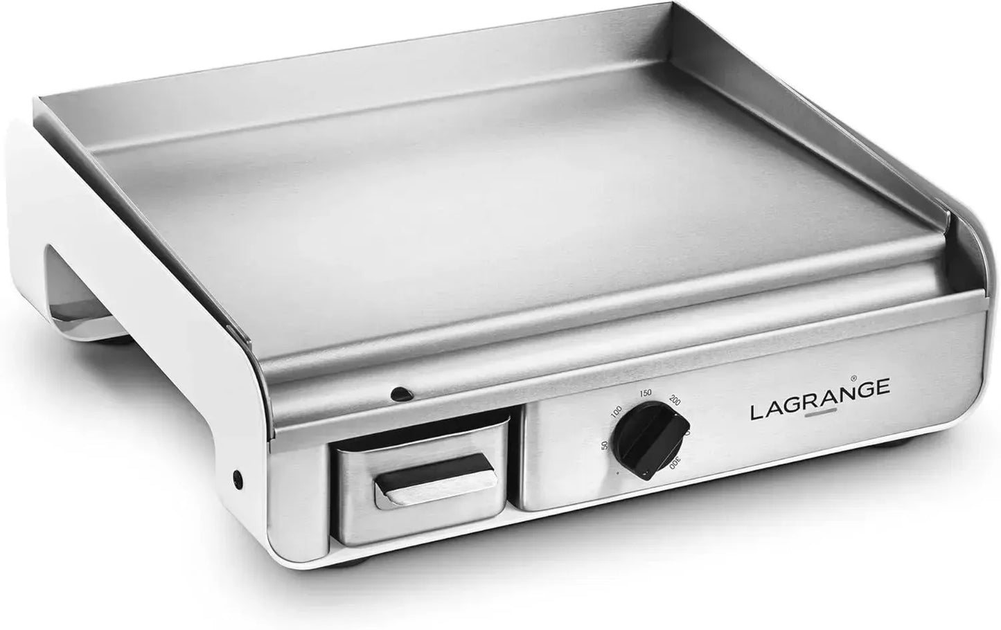 Plancha Électrique Pro Lagrange 2300W, Blanc