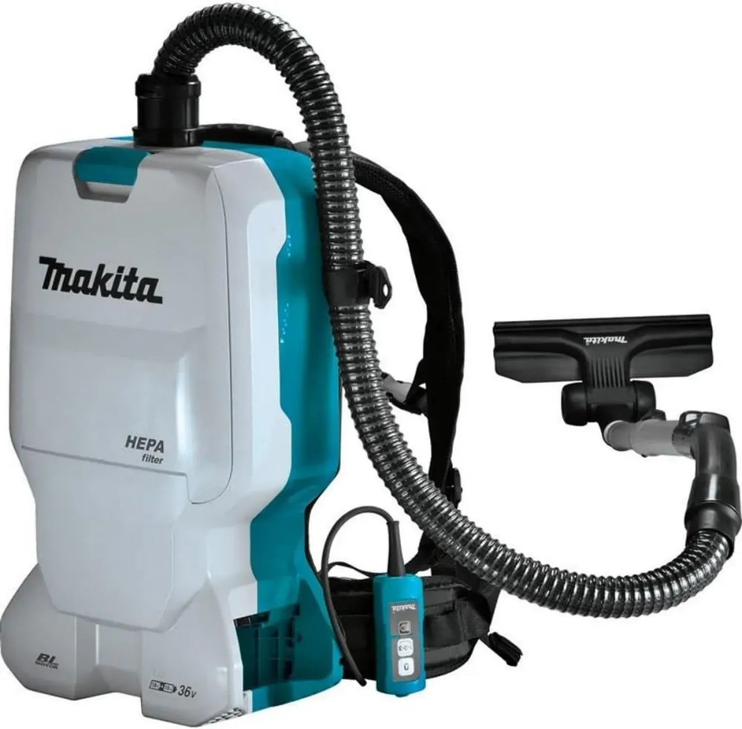 Aspirateur Makita sans fil 36 V avec batteries Li-Ion 18 V - Modèle DVC660Z
