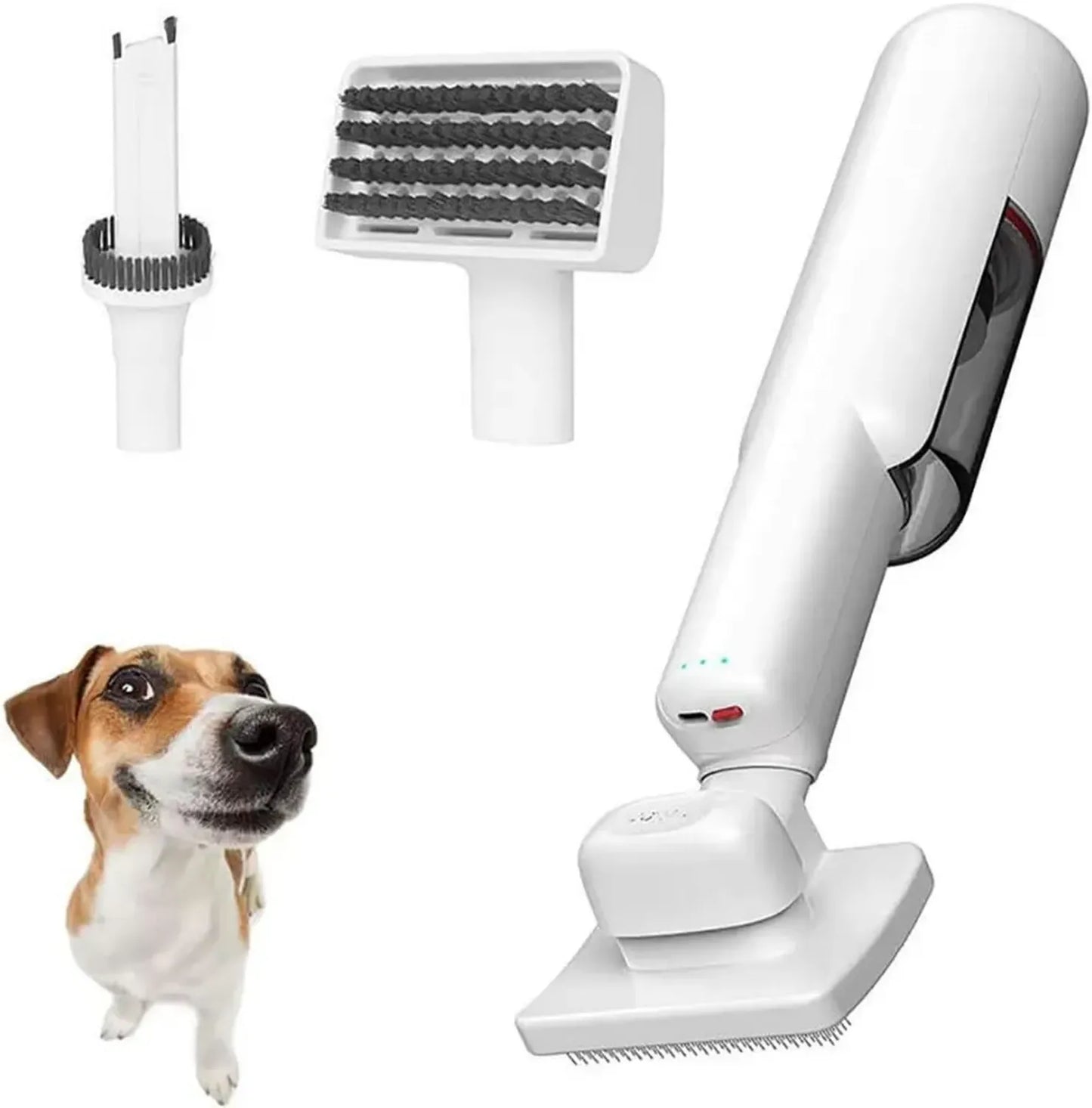 Aspirateur sans fil pour poils d'animaux avec brosse intégrée - Idéal pour voiture et maison