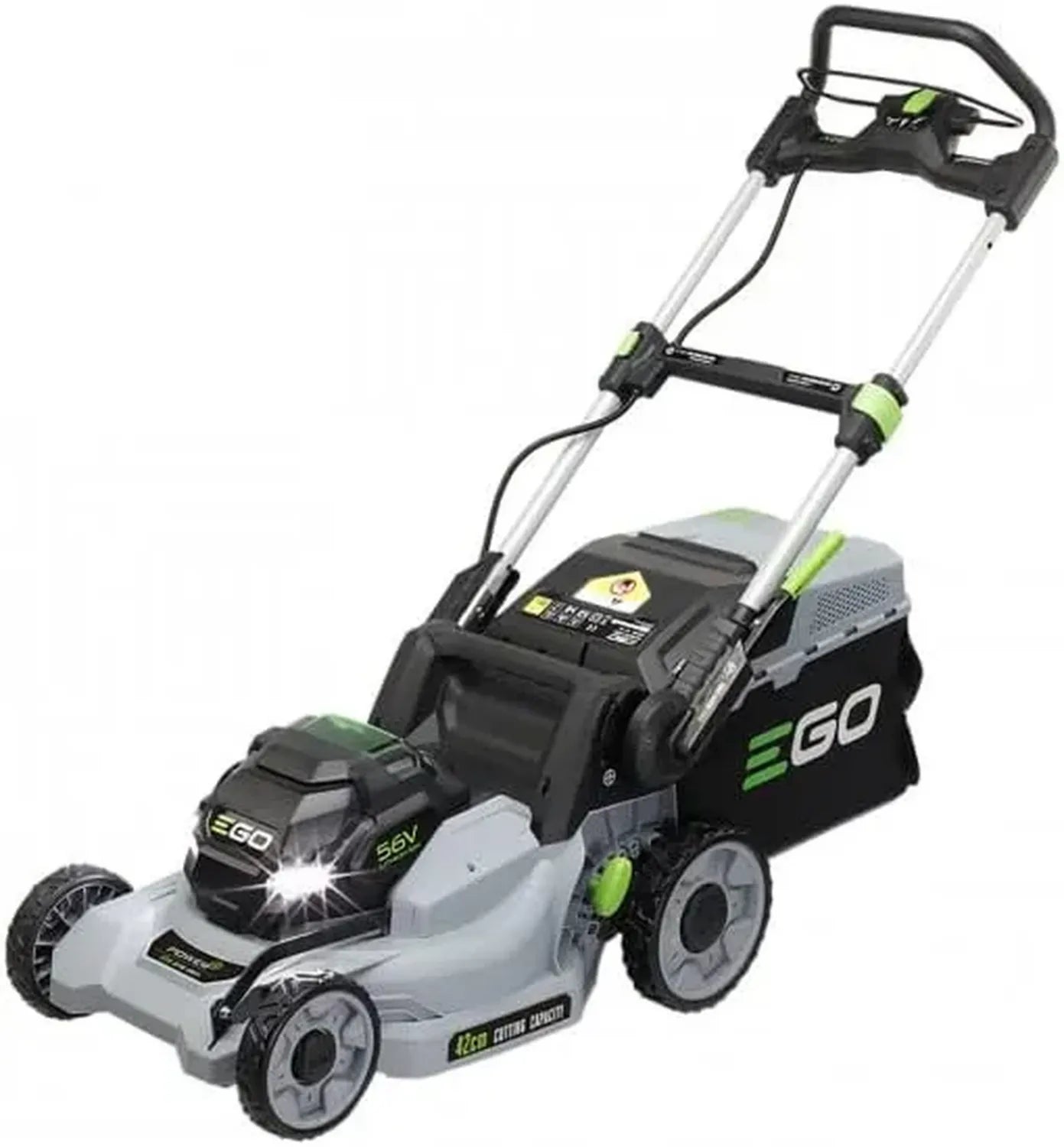 Tondeuse à Gazon EGO LM1700E-SP 42cm, Structure en Polymère, Poignée Ergonomique, Sans Batterie