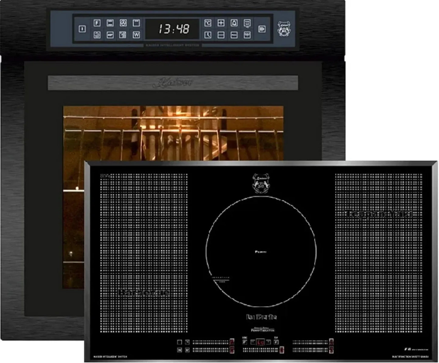 Kaiser Ensemble Four Encastrable et Plaque à Induction, 79L 15 Fonctions