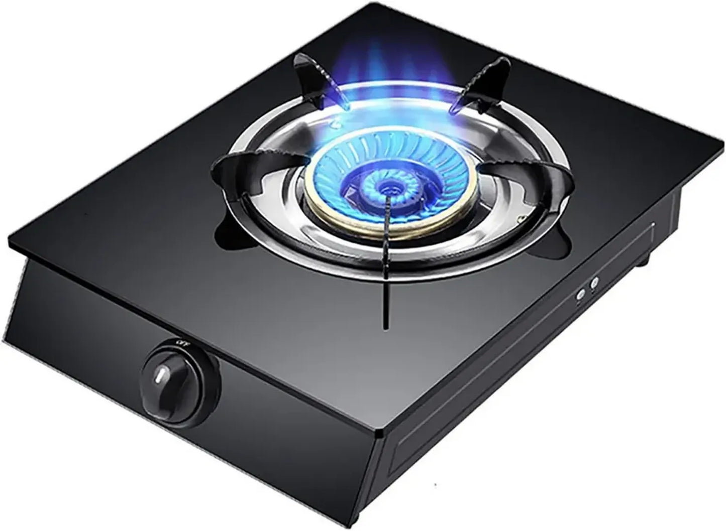 Réchaud à gaz intégré 4.0KW pour intérieur et camping, acier inoxydable 30cm