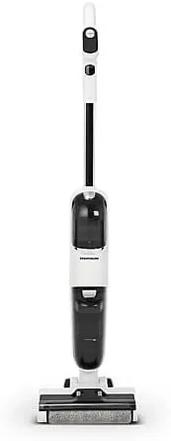 Aspirateur Laveur sans Fil 2-en-1 Thomson THVCO235W, Batterie Longue Durée, Réservoir XL, Filtration HEPA, Blanc