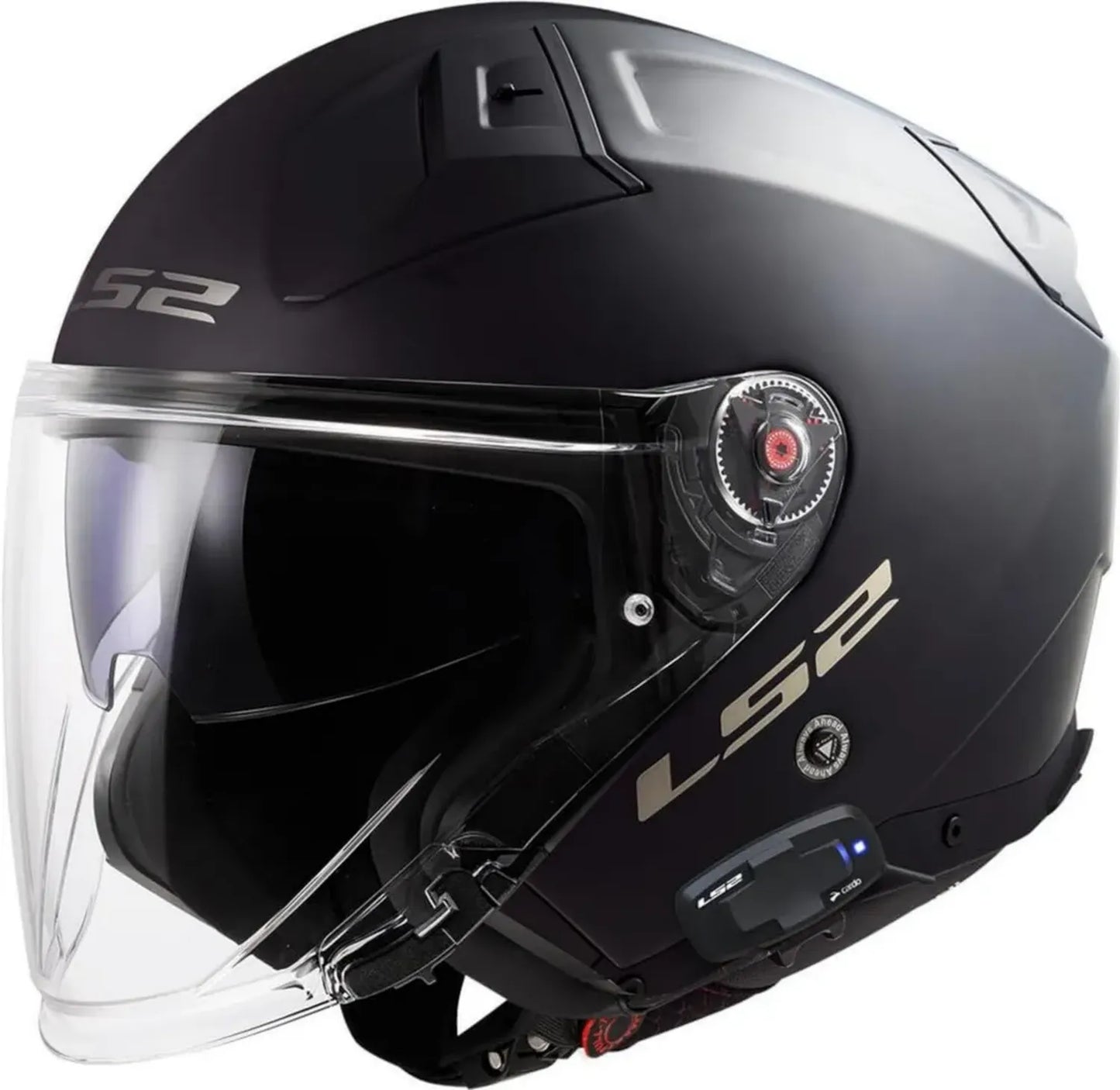 Casque Moto LS2 OF603 Infinity II avec Visière Solaire, Taille L