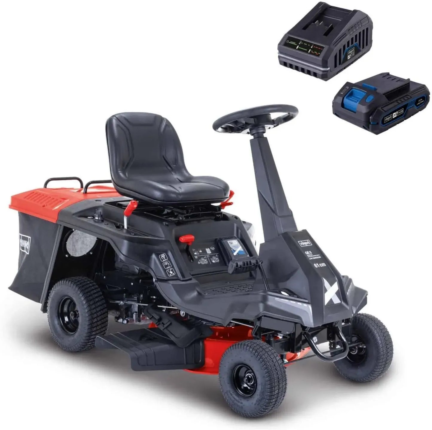 Tondeuse Autoportée Thermique 61 cm 6 CV pour Grands Jardins