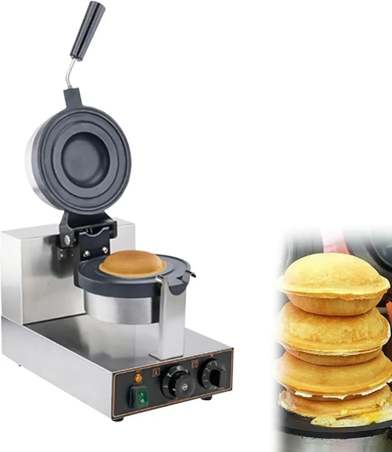 Gril Électrique Polyvalent: Burgers, Gaufres et Sandwichs, Plaques Antiadhésives