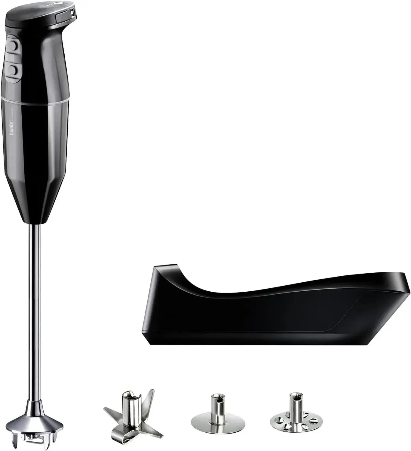 Mixeur Plongeant Sans Fil Bamix PRO 250W avec Accessoires, Noir, Fabriqué en Suisse