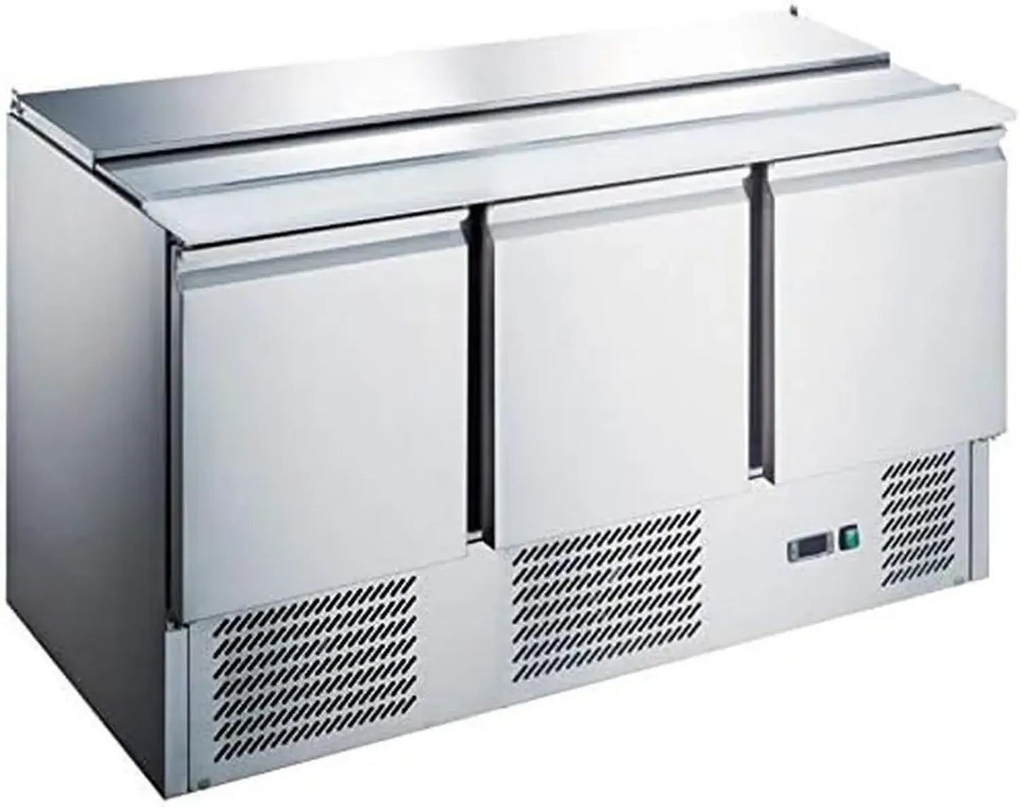 Table Réfrigérée Professionnelle 2 Portes Inox pour Cuisine Commerciale - Capacité 240 à 368 Litres - Série Star avec R290