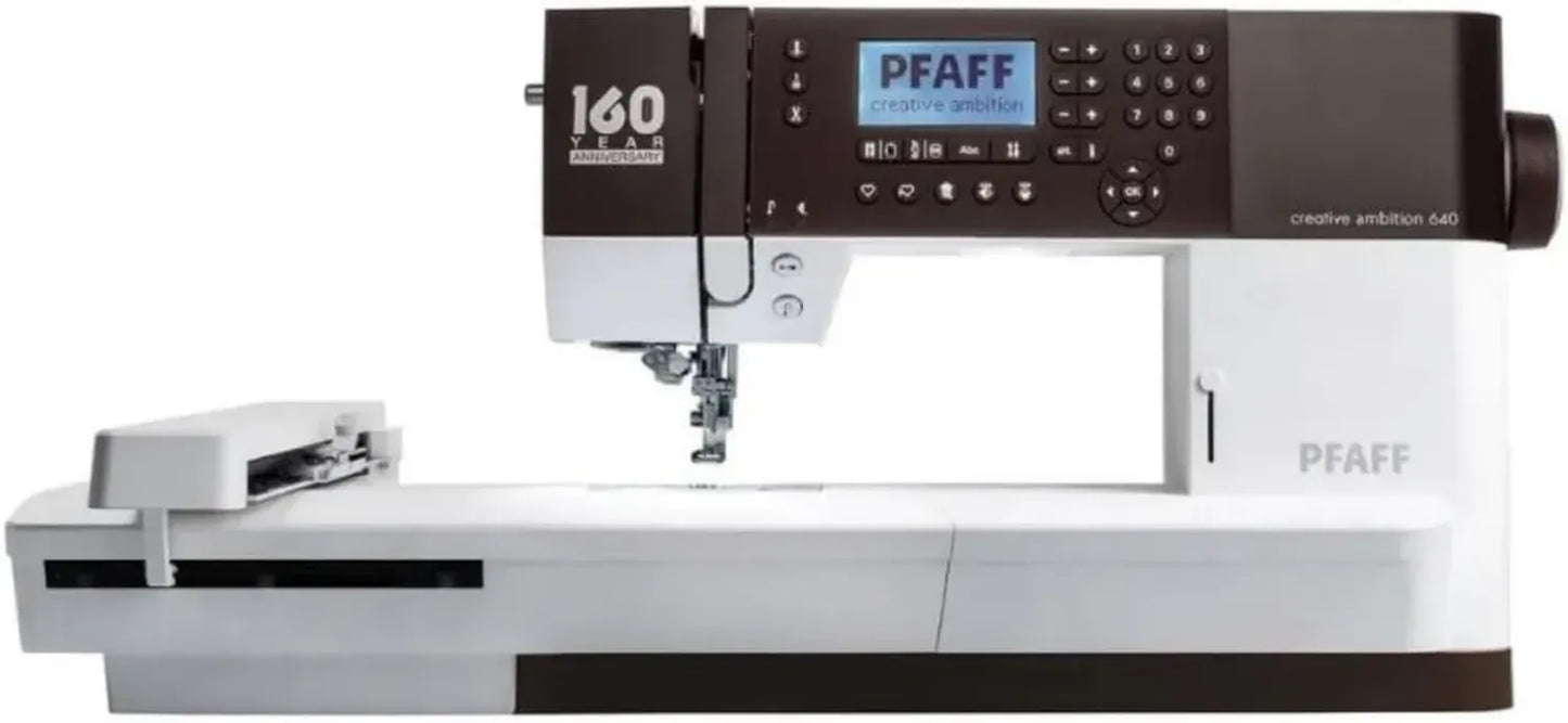 Machine à Coudre et Broder PFAFF Creative Ambition 640 avec Garantie 5 Ans