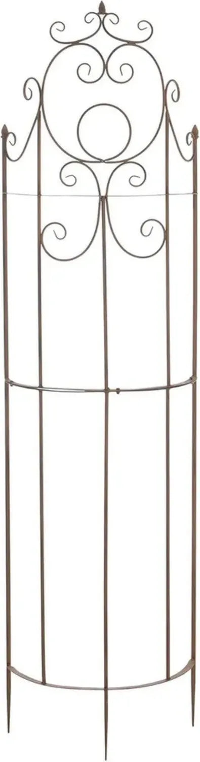 Support de Treillis Mural Lavendel pour Plantes Grimpantes, Fer Durable, Marron Antique