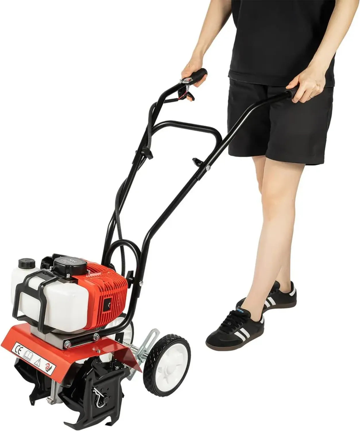 Motoculteur Compact à Essence pour Jardinage et Préparation du Sol
