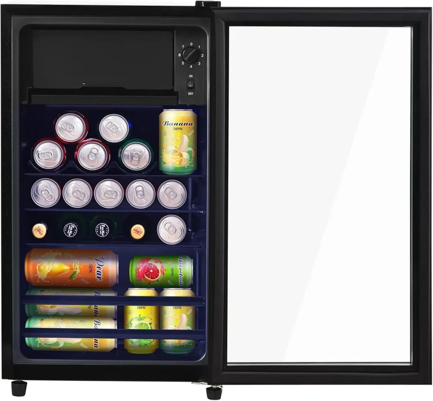 Réfrigérateur Portable 6L + 70L, Mini Frigo pour Camping et Boissons