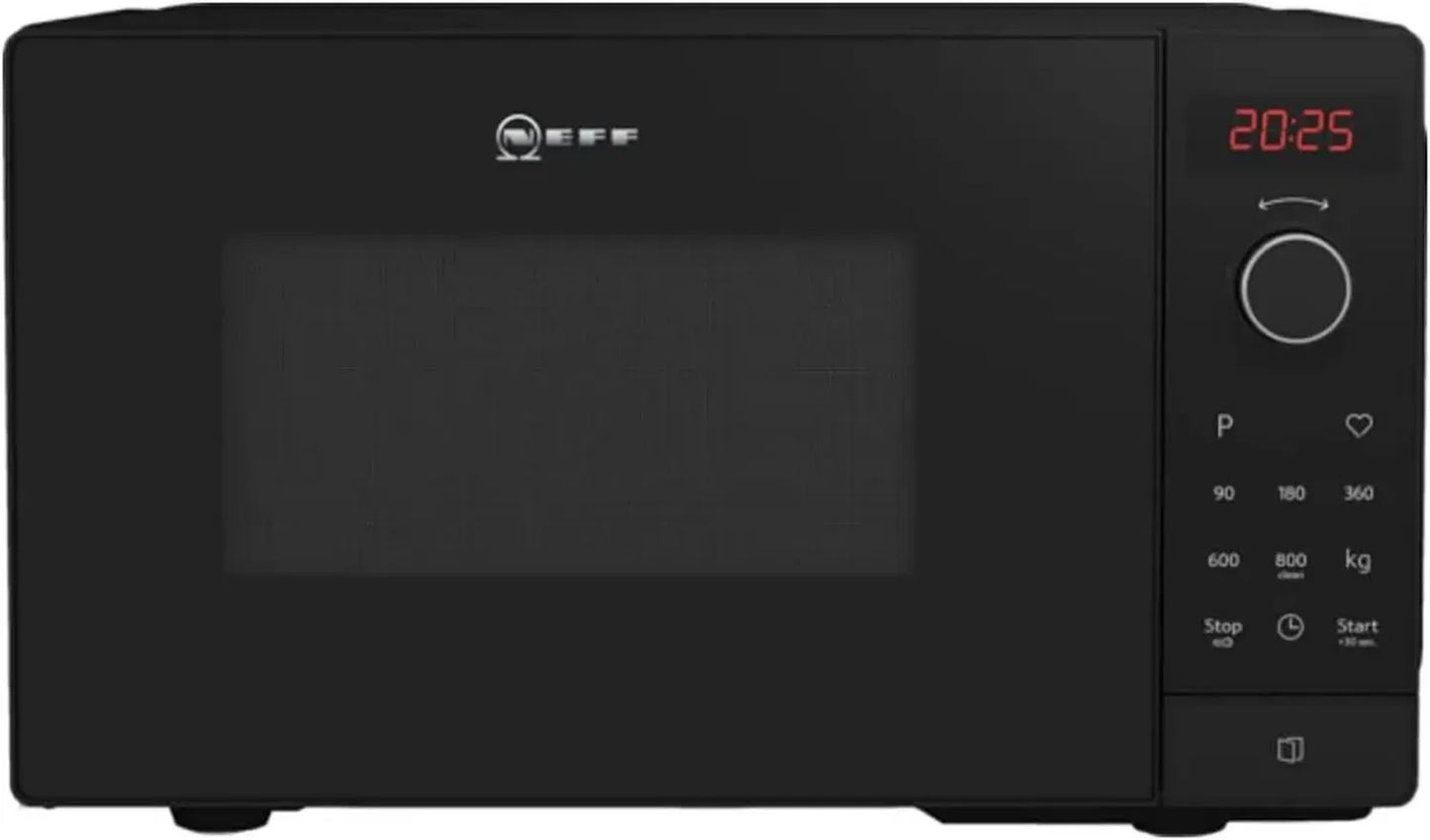 Micro-ondes Noir Neff 20L 800W - Compact et Élégant