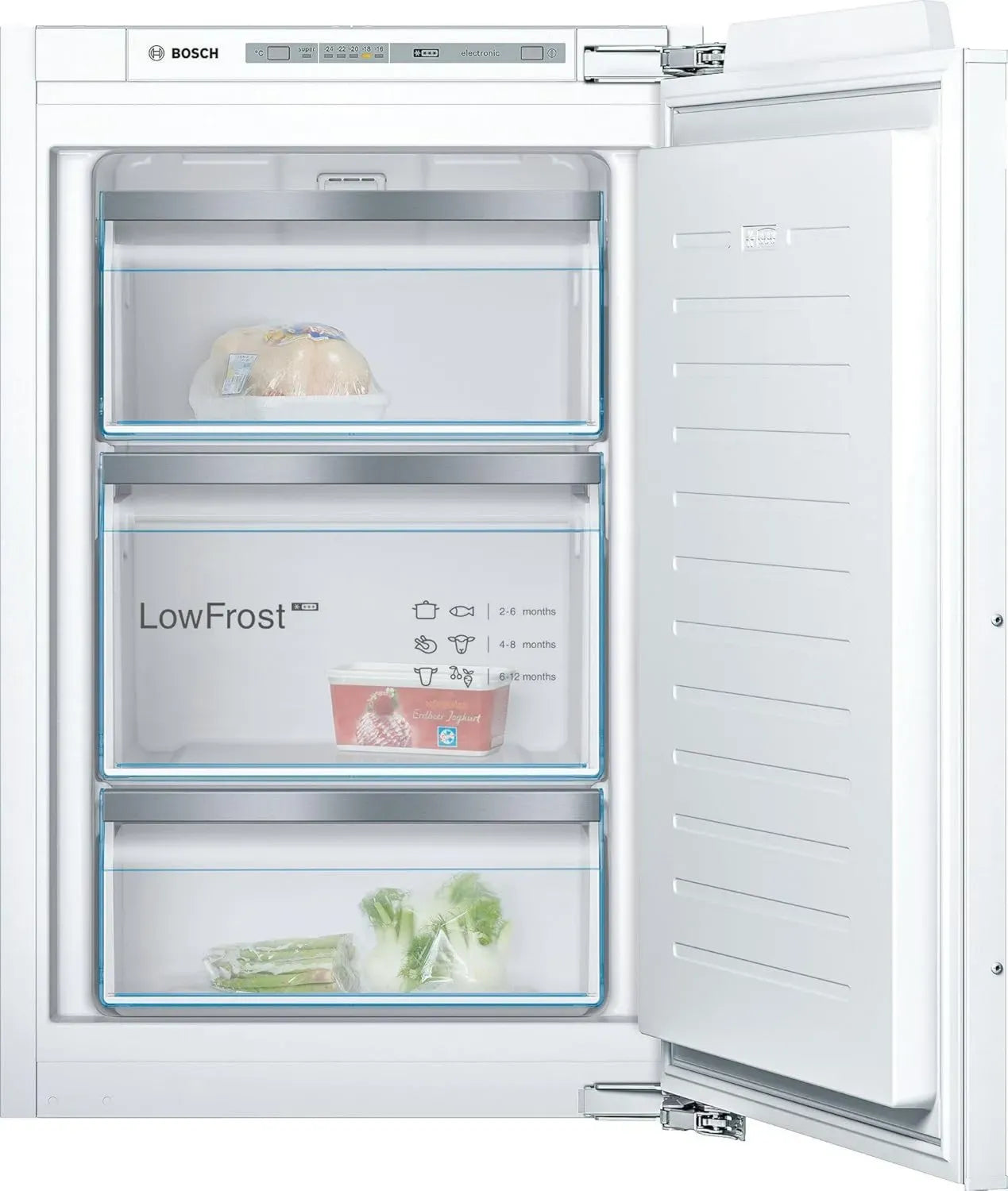 Congélateur Encastrable Bosch Série 6, 96L, 88x56 cm