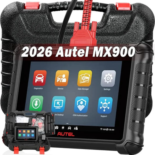 Autel MaxiCheck MX900 Scanner, Diagnostic Complet avec Tests Actifs, Support CAN FD/Do IP, Mise à Niveau MK808S