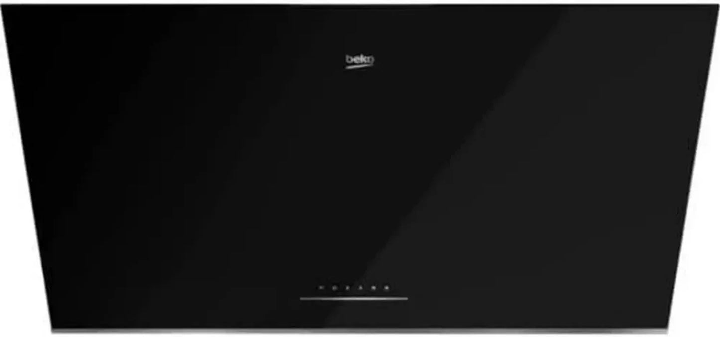 Hotte murale décorative Beko 90 cm BHCA96641BFBHS