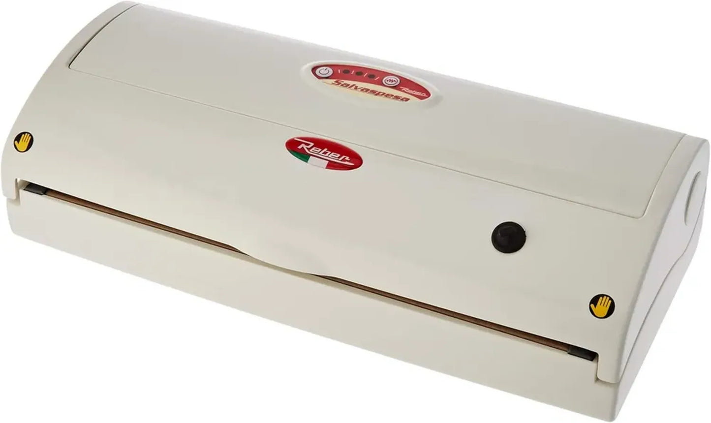 Machine sous vide automatique Reber 9340 N, 180 W, 18 L/min, conservation alimentaire optimale