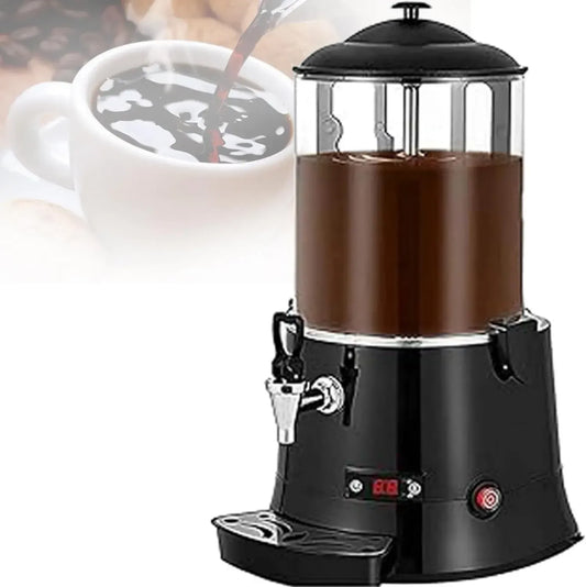 Fontaine à Chocolat Professionnelle 5L, Température Réglable 30-90°C, Machine Électrique pour Boissons au Chocolat