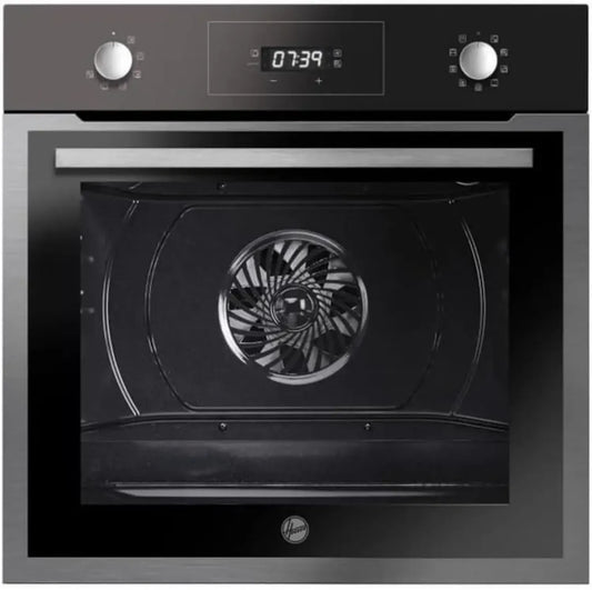 Four Encastrable Hoover 60cm, Pyrolyse et Multifonction, 70L, Noir