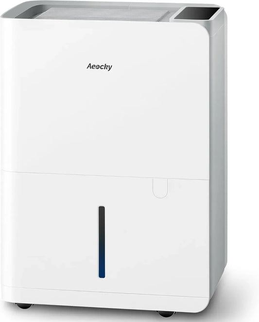 Déshumidificateur 25L avec Compresseur Intelligent et Drainage, Efficace pour Grandes Pièces
