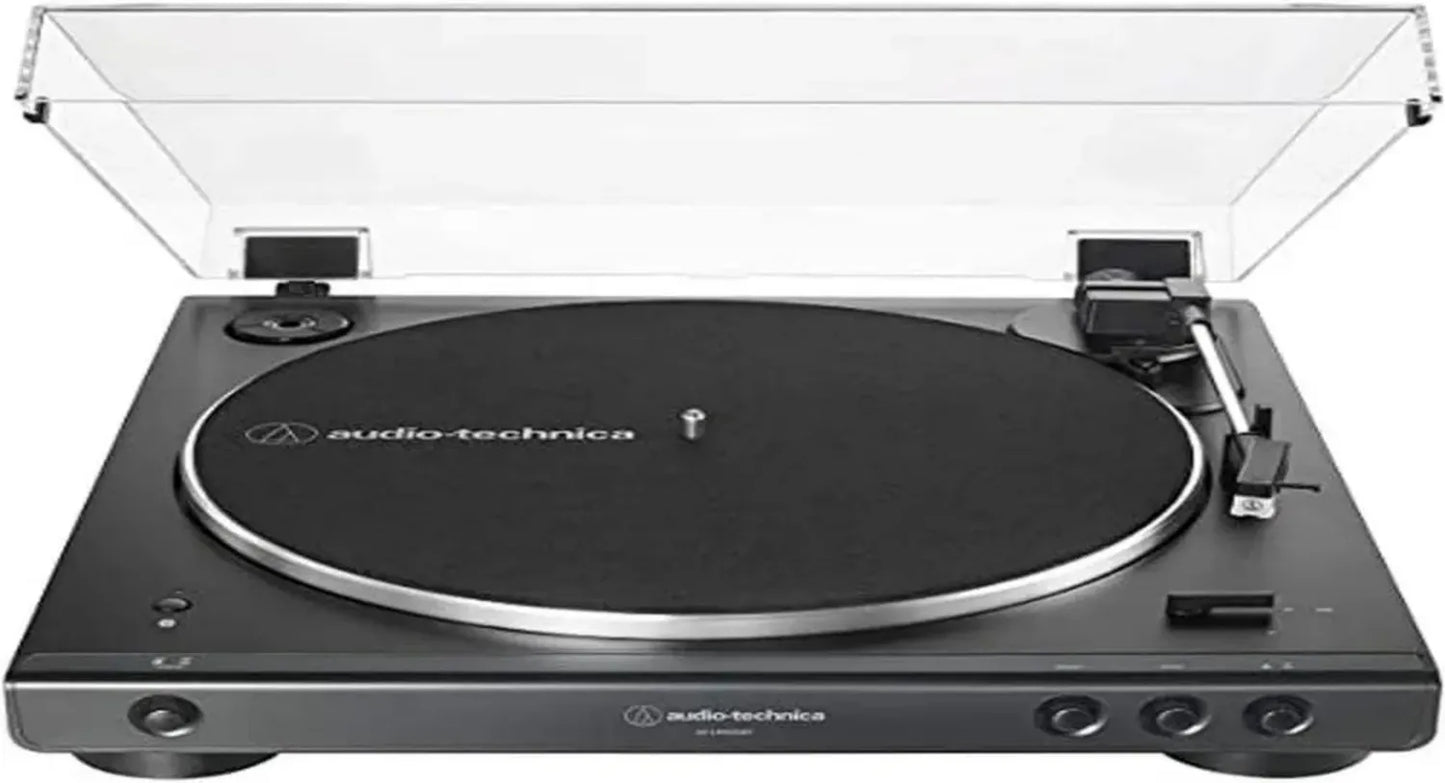 Platine Vinyle Bluetooth Audio-Technica LP60XBT - Automatique avec Entraînement par Courroie - Noir