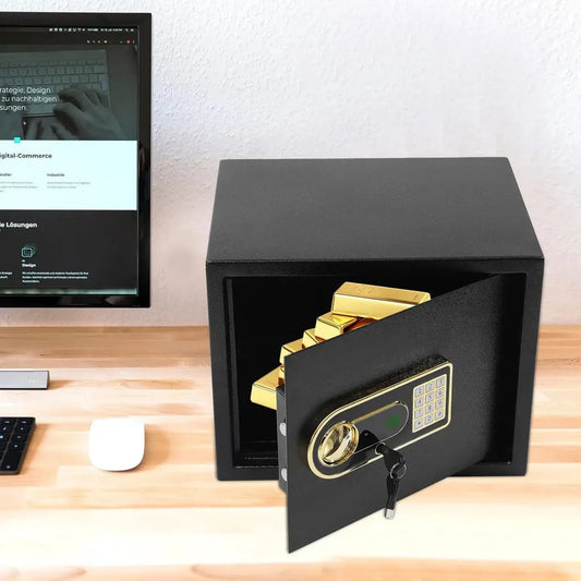 Coffre-fort de sécurité 30L - Ignifuge et étanche - Idéal pour objets de valeur et documents A4