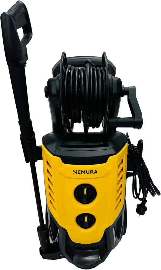 Nettoyeur Haute Pression 2400W 138 Bars - Tuyau 5m - Arrêt Automatique - Qualité Française