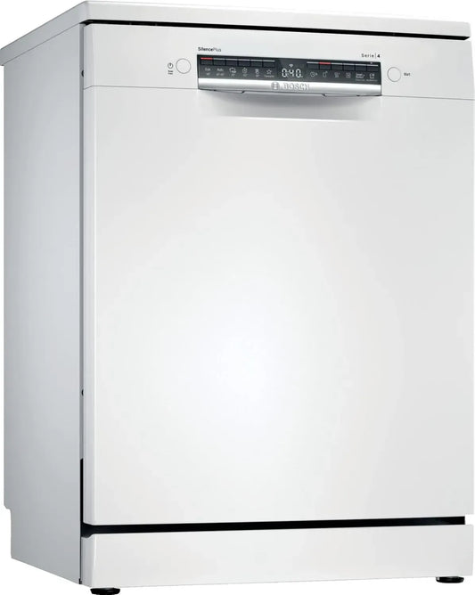 Lave-vaisselle Bosch 60cm Série 4, 12 couverts, Home Connect, EcoSilence, Blanc