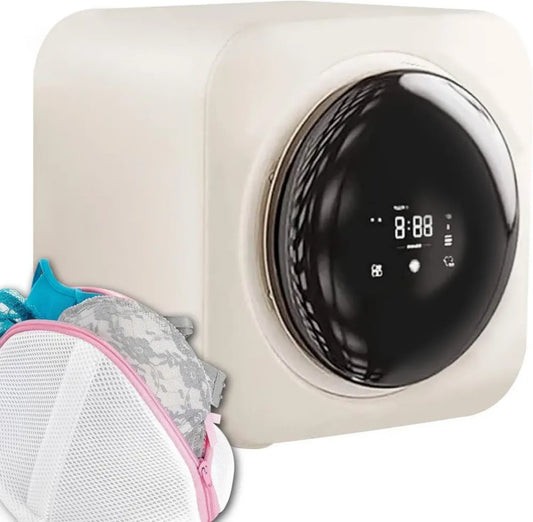 Lave-linge Mini Compact Murale 3.5L avec Séchage Automatique