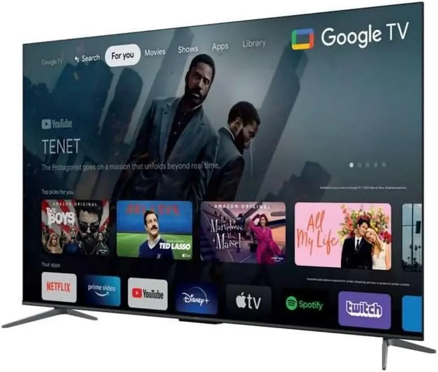 Téléviseur TCL 50' QLED 4K UHD Smart