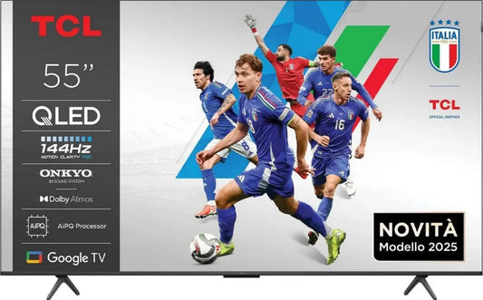 TCL Téléviseur 55' QLED 4K UHD 144Hz avec Google TV