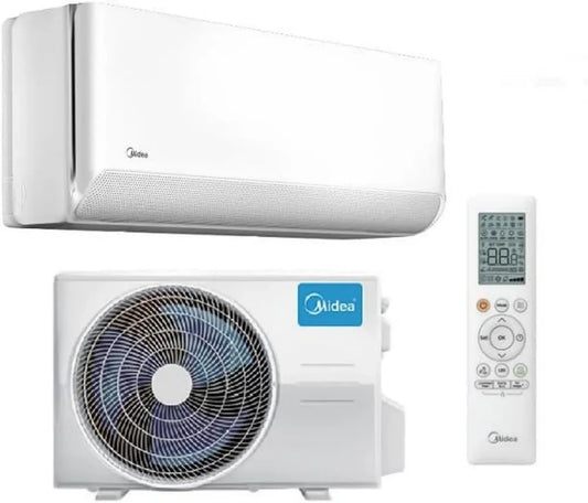 Climatiseur Midea Inverter 12+12 DC R32 Wi-Fi A++/A+ avec unité extérieure