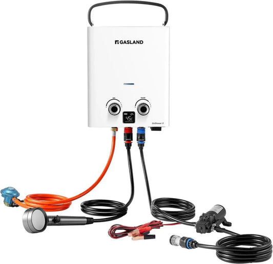 Chauffe-eau Instantané au Gaz pour Extérieur GASLAND Go Shower G5 Pro