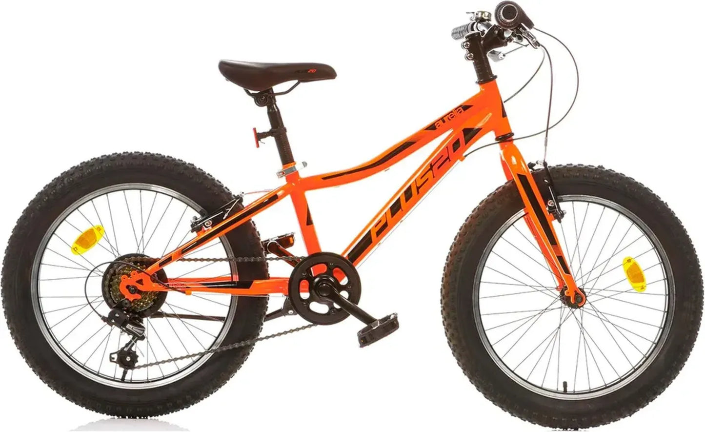 Vélo tout-terrain enfant 20 pouces Aurelia 420 UP, orange fluo