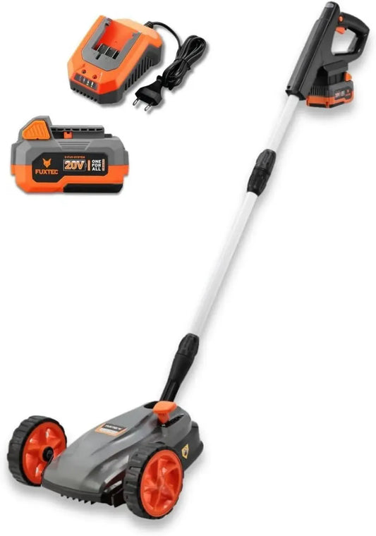 Tondeuse À Batterie FUXTEC FX-E1RMEH20, 20V 4Ah, 22cm, Idéale Petits Jardins