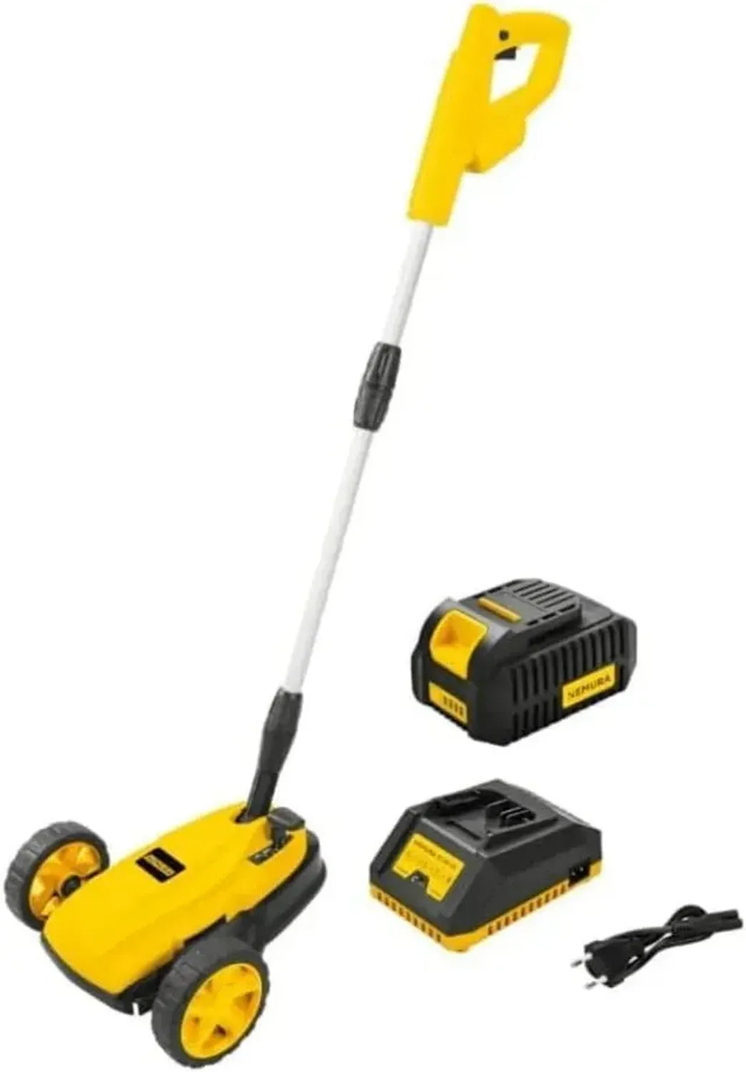 Tondeuse Sans Fil 40V Nemura - Compacte 22cm - 1 Batterie 2Ah et Chargeur Inclus - Idéale Petits Jardins - Performance Pro