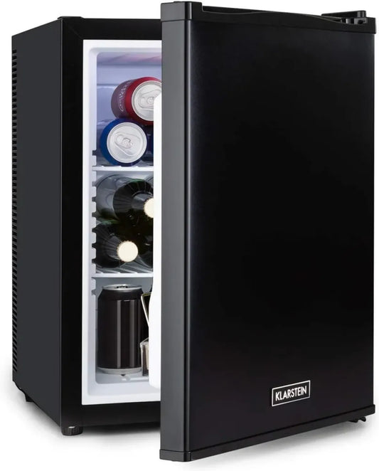 Réfrigérateur Miniature KLARSTEIN 40L, Ultra Silencieux, Compact pour Cosmétiques et Boissons, Étagères Ajustables, Température 5-15°C, Idéal pour Camping et Voiture