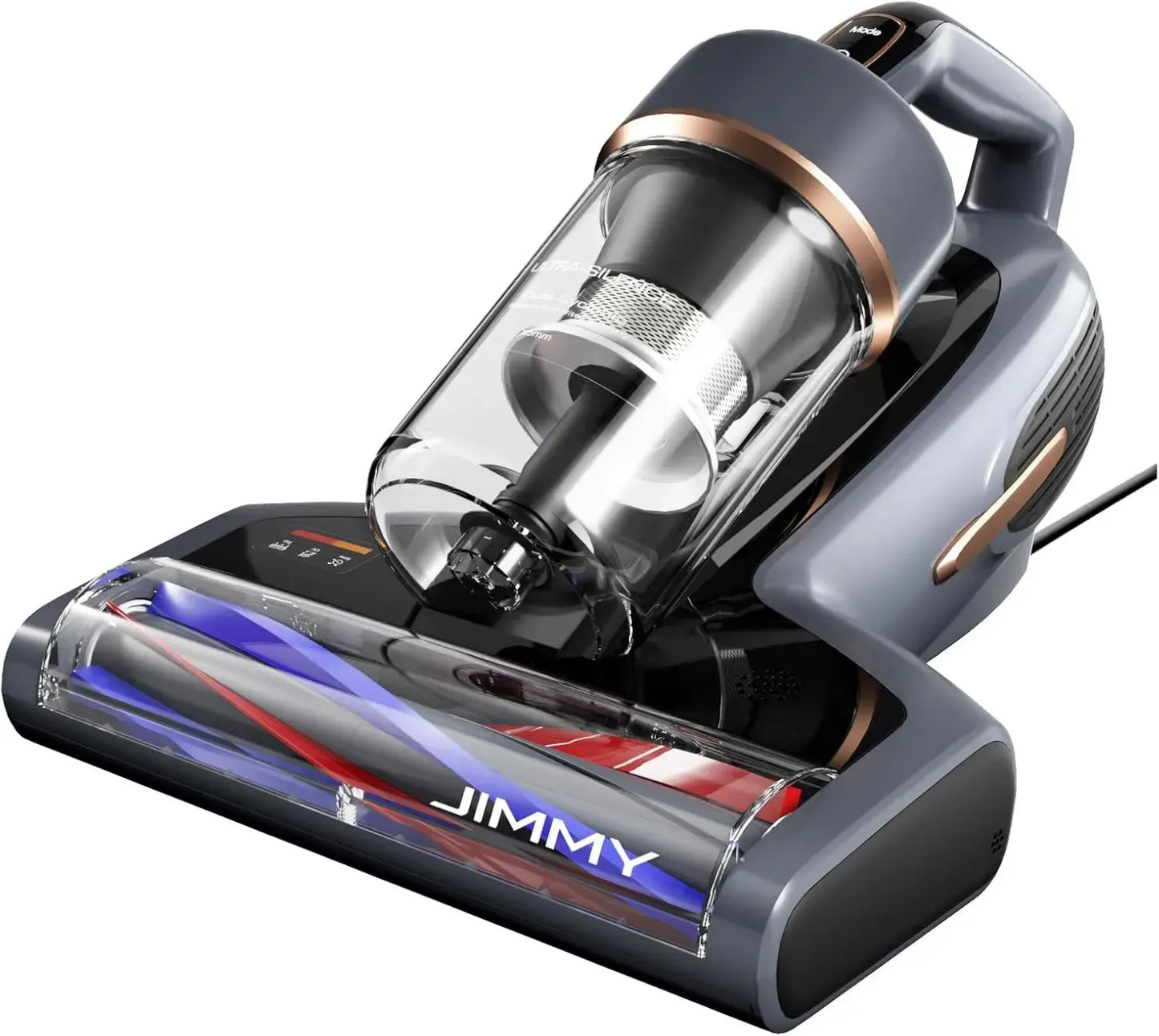 Aspirateur Anti-acariens Jimmy BX7 Pro Max, 700W, UV-C et Chauffage Graphène, Capteur de Poussière, Ions Négatifs, Écran LED pour Matelas
