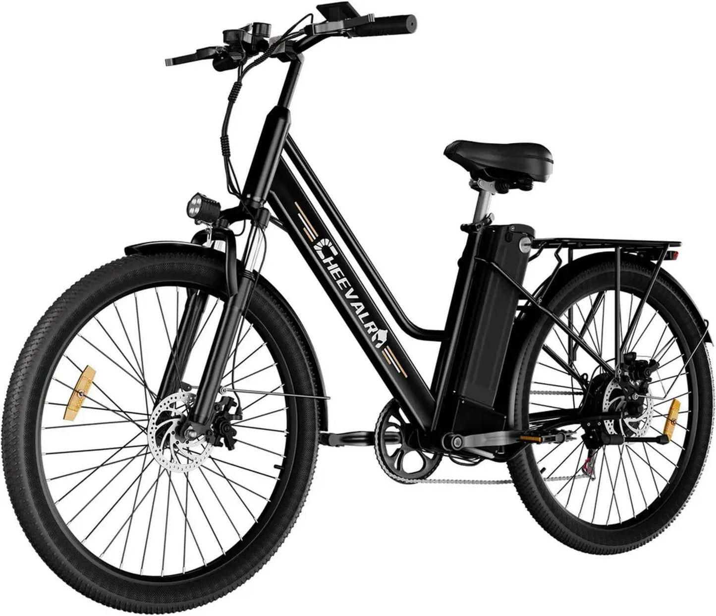 Vélo Électrique 26' pour Femme et Homme avec Moteur 250W, Batterie Amovible 36V, 6 Vitesses