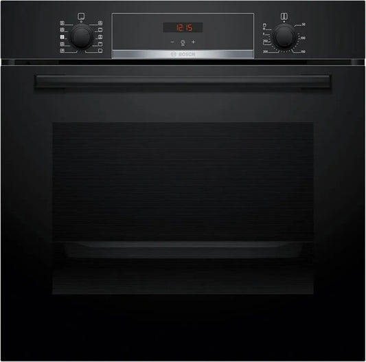 Four Encastrable Bosch Série 4, HQA534BB3, Noir, Multifonction