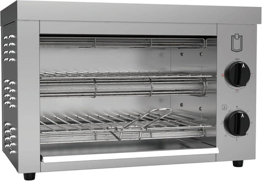 METRO Professional Grille-Pain/Four à Gratin, 49.2x28x33.4 cm, 300 W, Deux Niveaux